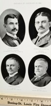 Notable St. Louis Men of 1900 Photos FURNITURE MEN Wempner Straus Boeker B7 - £8.84 GBP