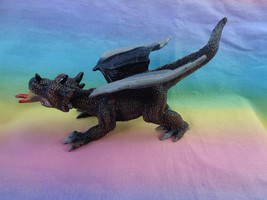 2006 Toy Major Trading Fireball Dragon Black / Grey PVC Figure - as is - $4.49
