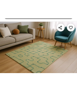 Hand Tufted Leopard Weaving carpet for living room, bedroom, sofa hall s... - $5,411.51 MXN