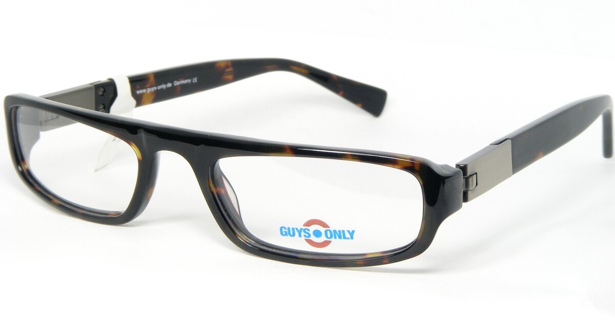 GUYS ONLY 4027 660 Dark Schildplatt Brille Rahmen 53-20-140mm Deutschland - $76.23