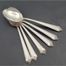 Set 6 Rogers STARLIGHT 50&#39;s International Reinforced Plate Flatware Teas... - £28.90 GBP