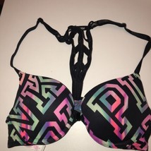 Pink Victoria’s Secret Wear 32A Everywhere Push-Up ￼ Bra Front Close T Back - $12.86