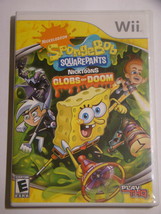 Nintendo Wii - Sponge Bob Squarepants - GLOBS OF DOOM (Complete with Manual) - £9.59 GBP