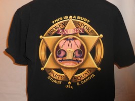 Sturgis South Dakota Broken Spoke Saloon This is a Bust T Shirt Black - ... - £12.16 GBP