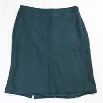 Banana Republic 6 Green Wool Blend Stretch Womens Straight Pencil Skirt - £15.73 GBP