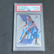 2019-20 Panini Mosaic #96 Kyle Anderson Signed Card AUTO PSA/DNA Slabbed Grizzli - £39.95 GBP