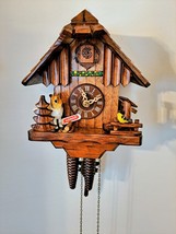 A. Schneider Mountain Cabin 1 Day Cuckoo Clock w/Silencer - $187.11