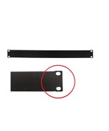 1U blank panel rack space filler, EIA 19&quot;, Quality powder paint finished... - $5.95