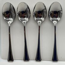 Oneida Silver Maestro-St. Leger Lot of 4 Place Oval Soup Spoons Glossy S... - $6.49