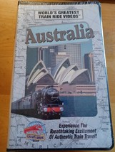 Worlds Greatest Train Ride Videos Australia New Sealed VHS - £12.59 GBP