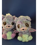 Hatchimals 6&quot; PEACAT  Twins Purple Blue Interactive Spin Master Toy ^ - $380.79 MXN