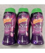 Lot Of 3 Gain Scent Blast Midnight Bloom In Wash Laundry Booster 6 oz Ea... - £47.47 GBP