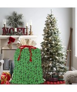 Riddler Riddle Green Questions Christmas Bag Sack Santa Claus Bags 21&quot;x32&quot; - £20.60 GBP