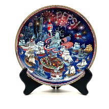 Pepsi Cola Sail Vintage Plate Collectable 1995 Franklin Mint Heirloom Bill Bell - $22.44