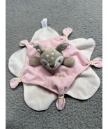 Mary Meyer Baby Lovey Security Blanket Glitzy Fawn Deer Plush Pink Woodland - €9,94 EUR