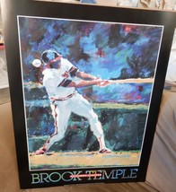 BROOK TEMPLE Baseball Poster Print Editions Limited 1990 Suzanne Anderso... - £97.78 GBP