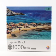 Tigania Beach 1000 Piece Ocean Jigsaw Puzzle hNCL Honeycomb Learning NEW... - $26.76
