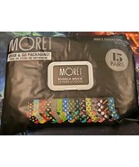 Jacques Moret Men&#39;s Novelty Crew Socks 15-Pack 15 Pairs Size 6.5-12 New ... - $31.14 CAD
