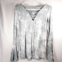 American Eagle Outfitters Womens Size M Top V Neck Bell Sleeves Soft &amp; Sexy - £19.39 GBP