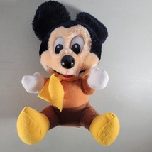 Disney Mickeys Christmas Carol Stuffed Plush Tiny Tim Mickey Mouse - £7.14 GBP