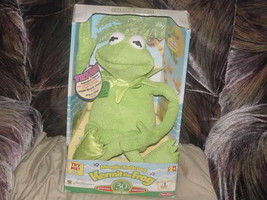 19&quot; Magic Talking Kermit Frog Poseable Plush Toy MIB 1999 By Tyco - £78.89 GBP