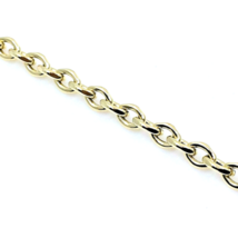 Bracelet italien lustré pour homme en or jaune 14 carats 8,19 pouces 5,74 mm - £460.26 GBP