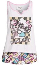 HELLO KITTY by  SANRIO ~ 3XL (22W-24W) ~ Two (2) Piece Pajama Shorty Tan... - $23.38