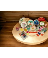 Vintage 23 Piece Sewing  Notions Lot Thread Trim Bias Tape USA England - $755.48 MXN