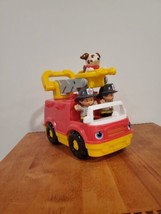 Fisher Price Little People Firetruck Lights Sounds 2001 - $14.87