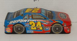 Nascar Jeff Gordon #24 Collectible Car Tin Red Yellow Blue - $9.85