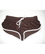 NWT Speedo Axcelerate Java Brown Super Short Shorts Size Small - $362.41 MXN