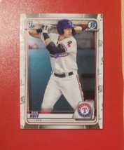 2020 Bowman Chrome Prospects Sam Huff 1ST Bowman #BCP-33 Texas Rangers Free Ship - £2.30 GBP