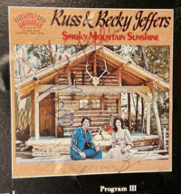 Russ &amp; Becky Jeffers &quot;Smoky Mountain Sunshine&quot; 8Track RA 1014 Signed - £14.19 GBP