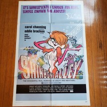 Shinbone Alley 1971 Original Vintage Movie Poster One Sheet NSS 71/191 - £19.46 GBP
