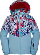 Spyder Kids Bitsy Conquer Jacket, Ski Snowboarding Jacket, Size 5 Girls,... - £54.87 GBP