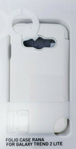 Original New White XQISIT Folio Rana Case Cover For Samsung Galaxy Trend 2 LITE - £5.72 GBP