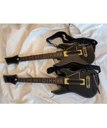 Lot of 2 Guitar Hero Wireless Controllers Strap Playstation 3 4 XBOX 360... - $70.31 CAD