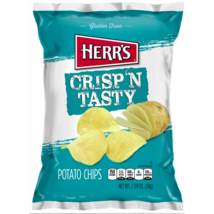 Herr's Potato Chips, 24-Pack Case 2.75 oz. Single Serve Bags - $75.95