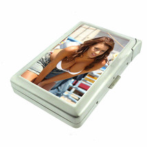 Latina Pin Up Girls D1 Cigarette Case with Built in Lighter Metal Wallet - £15.73 GBP