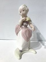 Golden Memories by Lladro Daisa Masquerade Ball Girl Figurine 1993 RARE - £38.94 GBP