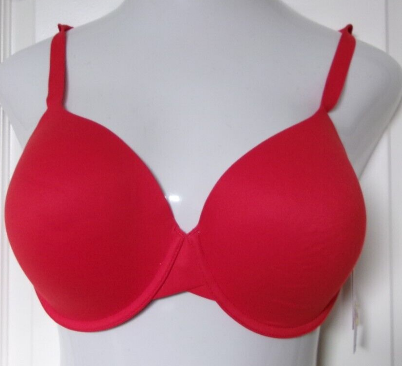 Calvin Klein Perfectly fit Underwire Bra Size 32A Style F3837 Red - $16.78