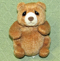 5&quot; Lou Rankin Jasper Dakin B EAN Bag Mini Plush Brown Bear Stuffed Animal Toy - £8.63 GBP
