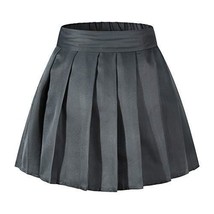 Beautifulfashionlife Women&#39;s Pleated Ruffle Skirt Cosplay Fancy up Costumes Dark - £19.10 GBP