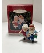 Hallmark The Clauses On Vacation 1997 1st in Series Fishing Ornament Chr... - £6.16 GBP