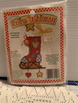 Whimsy Wire Ice Skate Cross Stitch Kit - New - £6.97 GBP