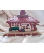 Partylite Whistle Stop Train Station Tealight Candle Holder Party Lite - $15.00