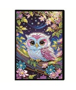 Cute Owl Notebook, Journal, Sketchbook Diamond Jewel Art COMPLETED - $20.20 CAD