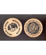 Hercules red Dot gun powder wooden nickel advertising sporting collectib... - $269.53 MXN