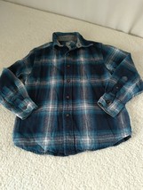 Boys  m 8  Wonder Nation Plaid  Flannel Shirt - £5.27 GBP