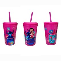 Lilo &amp; Stitch Pink Plastic Cup 16oz Girls Kids - $8.90